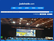 Tablet Screenshot of judoinside.com